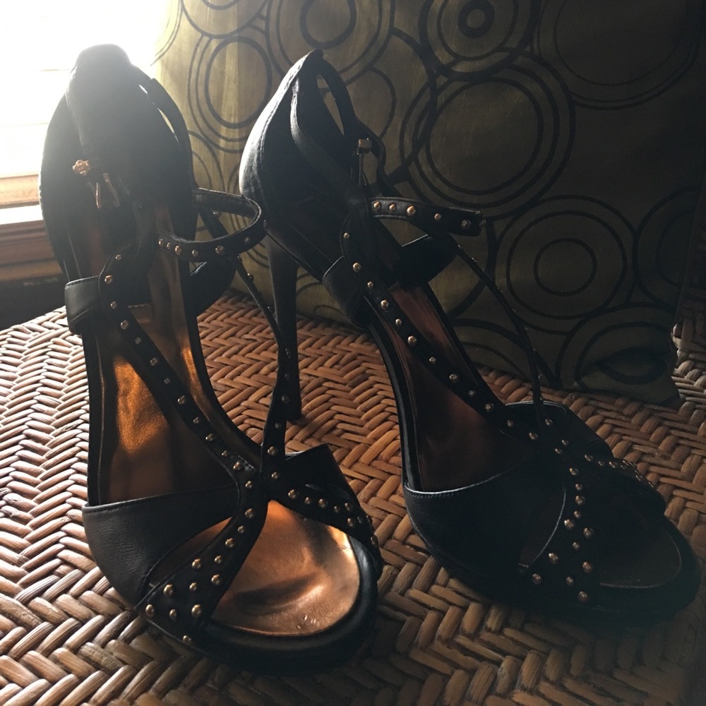 BCBG strappy heels! Very stylish and classic!